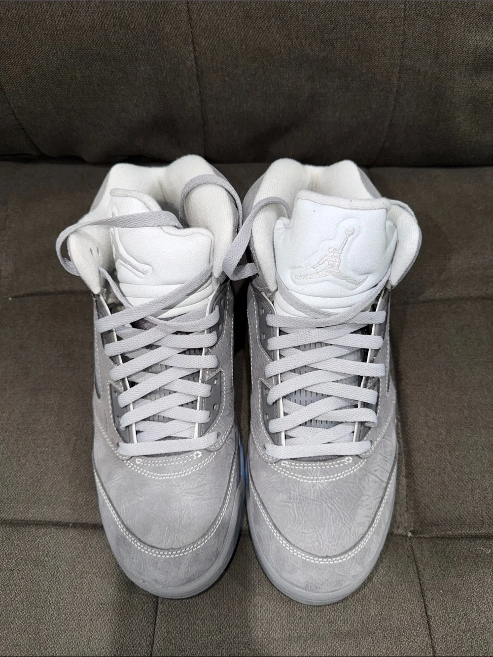 Air Jordan Retro 5 Wolf Grey -size 10 Men